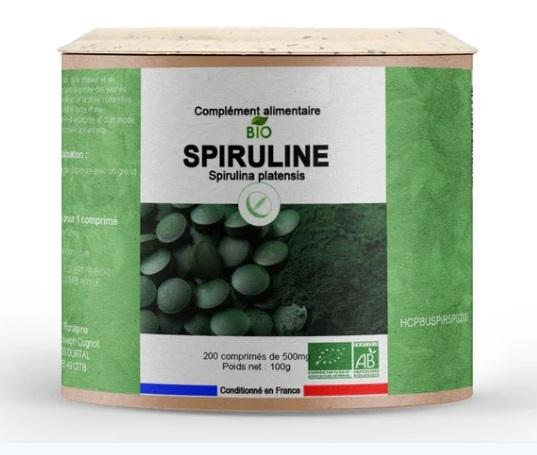 Spiruline BIO (200 comprimés)